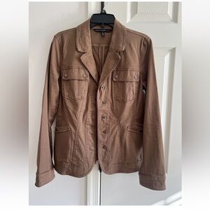 White House black market brown jacket 10